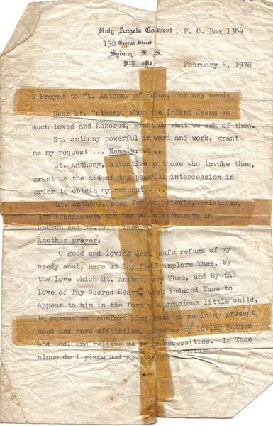 St.Anthony paper